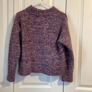 Toad&Co Wide mock neck sweater, fig